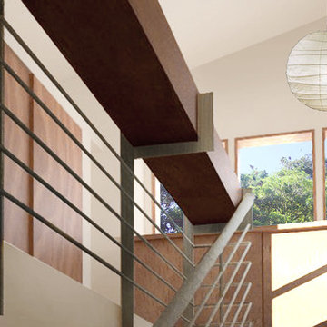 Studio with Library