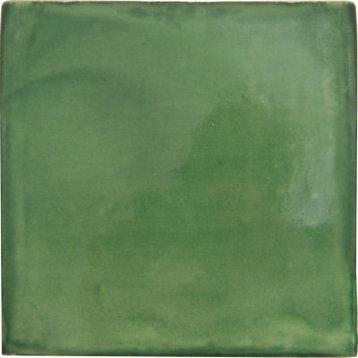 2x2 36 pcs Green Talavera Mexican Tile