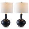 Nilla Table Lamp, Navy/Clear