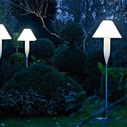 Bonheur Outdoor Floor Lamp by Serralunga - Outdoor Floor Lamps