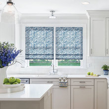 Sheer Fabric Roman Shades