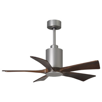 Patricia 5 Ceiling Fan, Brushed Nickel, 42"