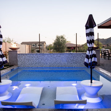 Spool with water feature