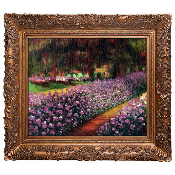 Artist's Garden at Giverny, Burgeon Gold Frame 20"x24"
