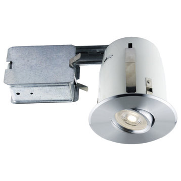 4" Aluminum Recessed LED Lighting Kit With GU10 Bulb Included