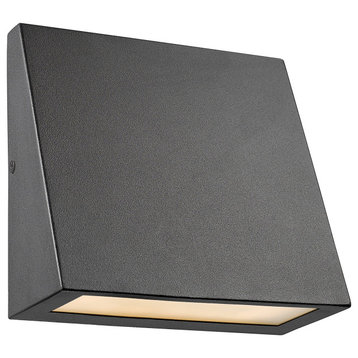 1-Light Outdoor LED Triangle Wall Sconce
