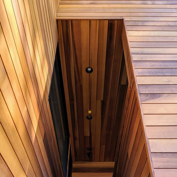 Custom Milled Clear, VG Western Red Cedar Siding