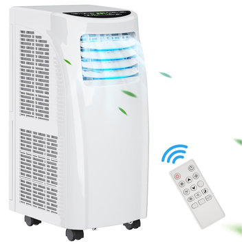 Costway 10000 BTU Portable Air Conditioner & Dehumidifier Function Remote w/Kit