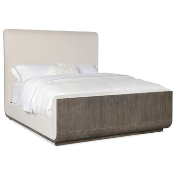 Modern Mood King Upholstered Panel Bed