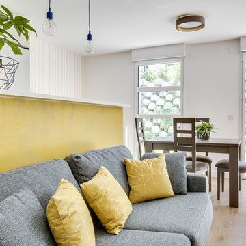 Appartement avec optimisation de l'espace et décoration