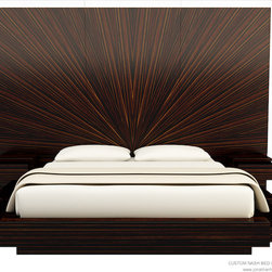 JONATHAN FRANC - NASH TALL BED WITH DRAWERS by Jonathan Franc - Beds