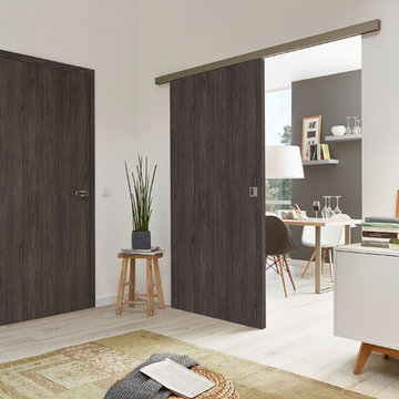 NEW FINISH Swing Doors!