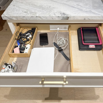 Kitchen In-Drawer Charging Outlets