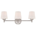 Designers Fountain - Darcy 3-Light Bath Bar, Brushed Nickel - Bulbs not included