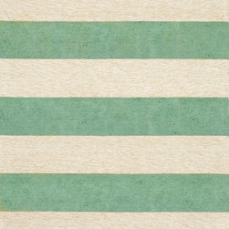 TransOcean Positano Collection &ndash; Rugby Stripe Outdoor Rug - Outdoor Rugs