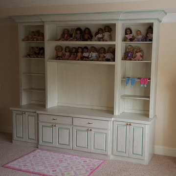 Child's Room Media and Doll Cabinet