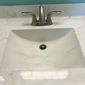 Waypoint and Contractors Choice Cabinetry- 650F Painted Silk Kitchen