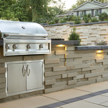 Modern Backyard in Greensboro, North Carolina