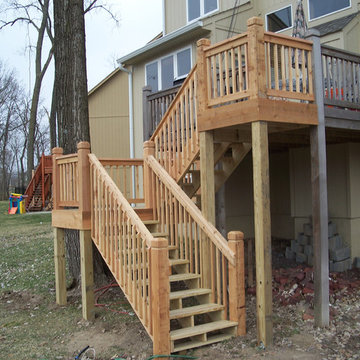 Meinholdt - Cedar deck in Kansas City