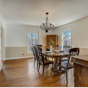 Barrington Hills Cape Cod Farmhouse Staging for Realtor Listing