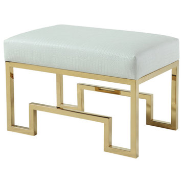 Laurence Stool, Gold and White