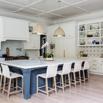 Full View Of White Dove Kitchen