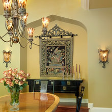 Wall hanging and paintings