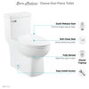 Classe 1-Piece Toilet With Front Flush Handle 1.28 gpf