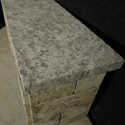 Kitchen Stone Islands (Mediterranean Style) - Kitchen Islands And Kitchen Carts