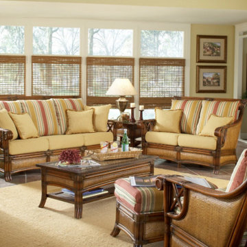 South Sea Rattan Pacifica Indoor Wicker Sofa