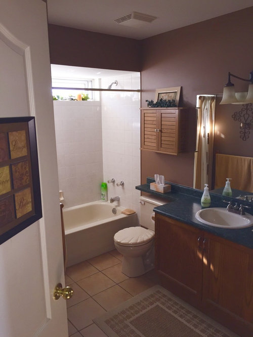 Easy to paint laminate bathroom counter??