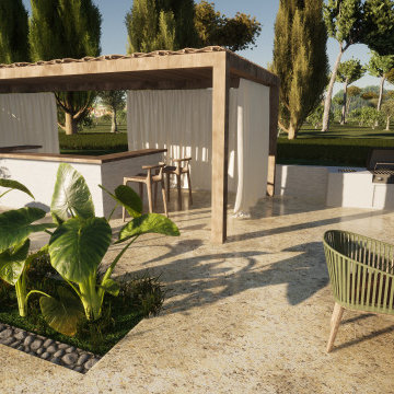 VILLA SB - Création jardin piscine
