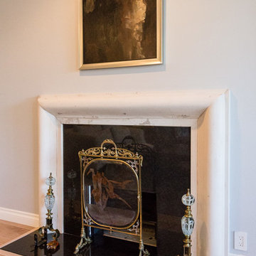 fireplace detail in Sherman Oaks, CA