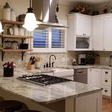Empty Nester's Farmhouse Kitchen Overhaul