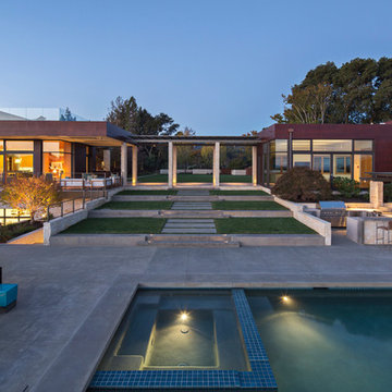 Saratoga Hilltop Contemporary