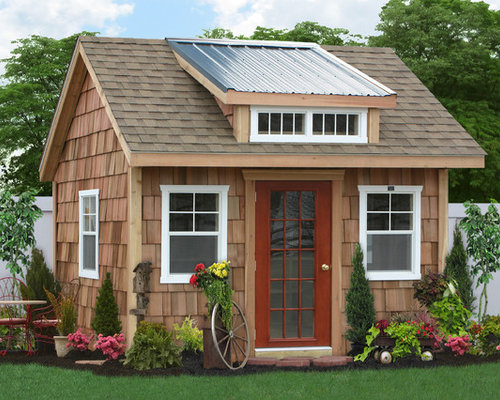 Best Backyard Office Shed Design Ideas &amp; Remodel Pictures 
