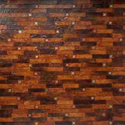 Tempered Leather Mix Tile - Wall And Floor Tile