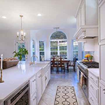 Classic French White Kitchen