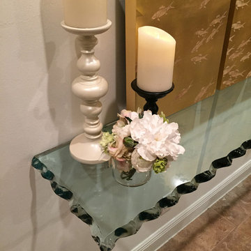 Custom Glass Shelf