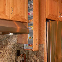 Dropout Spice Rack/Storage System - Kitchen Storage And Organization