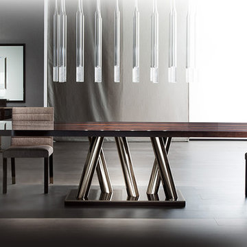 Selling: Status Table, Aston Chair, Belvedere Suspension Lamp, Entity Table Lamp