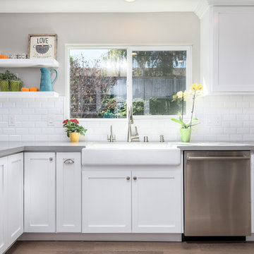 Full Kitchen Remodel with added Fireplace