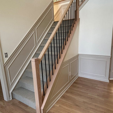 stair case updated for new rails and balusters