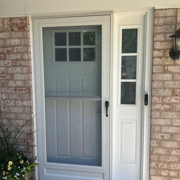 White CertainTeed Vinyl Siding + Gutter Installation