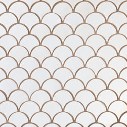Small Moroccan Fish Scales - Tile