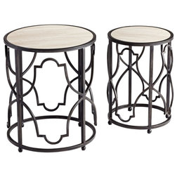 Mediterranean Side Tables And End Tables by anndowlikgm