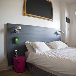 Modern & wood HeadBoard - Headboards