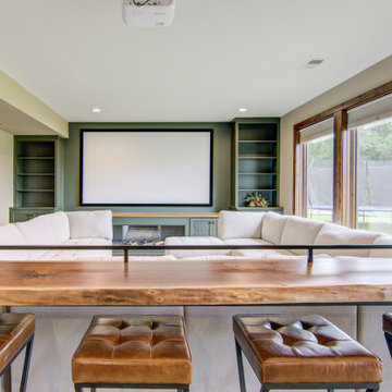 Complete Basement Remodel for Year-Round Entertaining