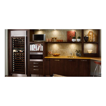 Sub-Zero 30" Built-in Dual Zone Full Size Wine Storage, Custom Panel | WS30O