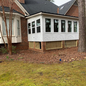 SWAIN SCREENPORCH REMODEL CONVERT TO SUNROOM - AFTER PICTURES